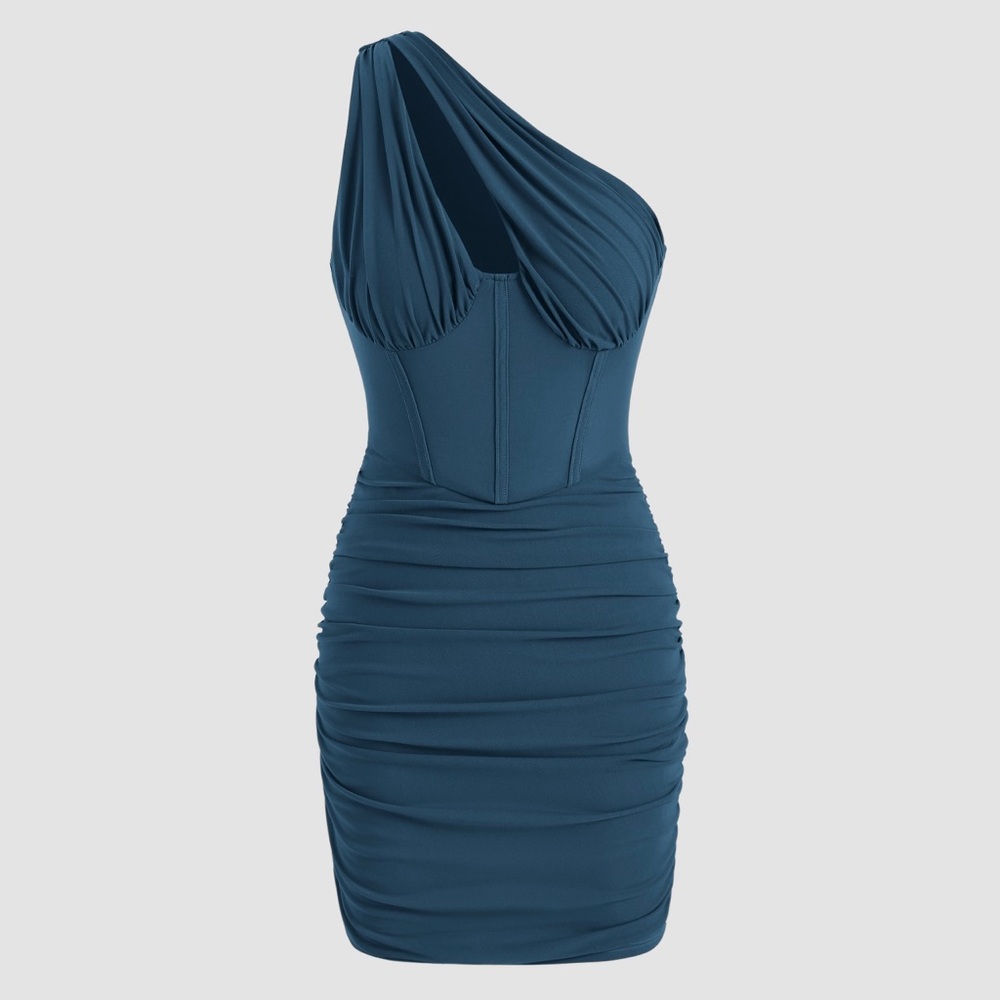 One Shoulder Mini Dress